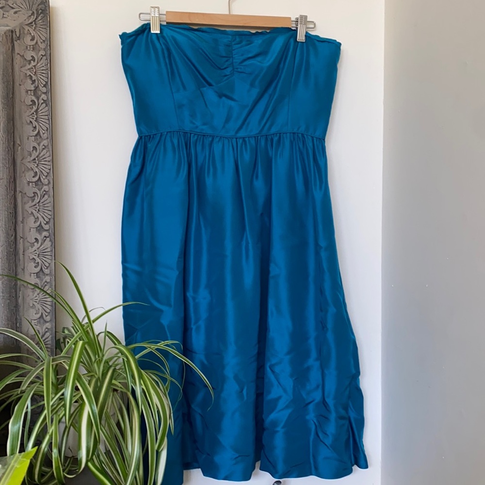 Silk dress - j. crew